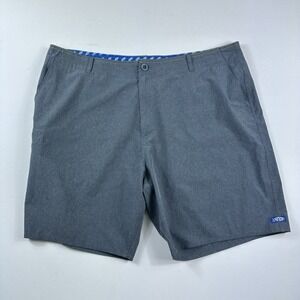 AFTCO Shorts Mens 42 Pocket Lightweight Outdoors Cargo Casual Gray